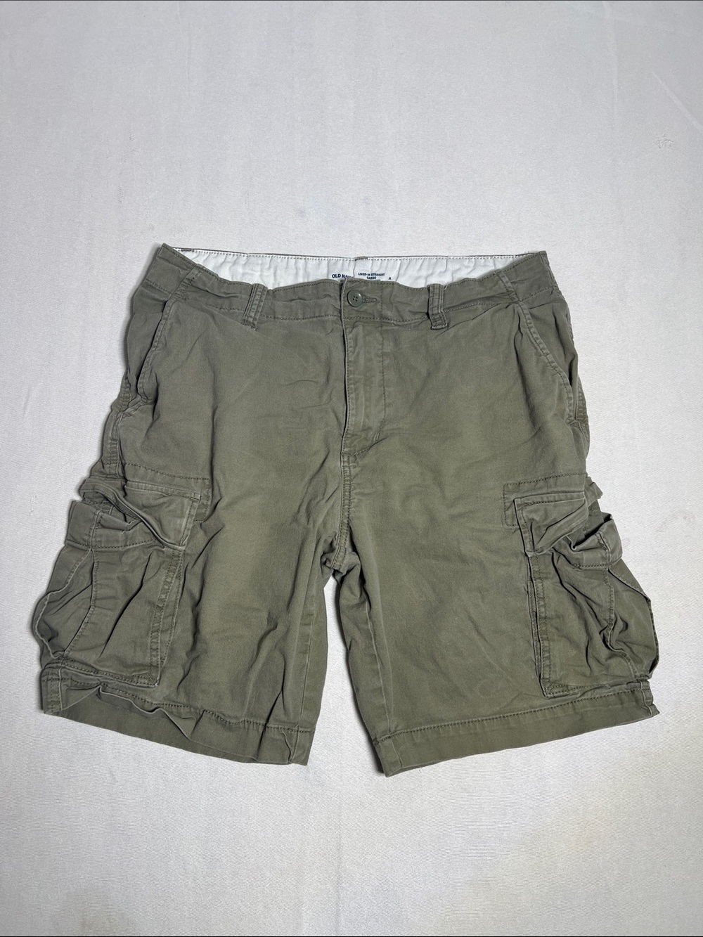Old Navy Men's Olive Green Cargo Shorts